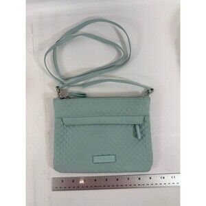 Vera Bradley Crossbody Light Blue Purse RFID Pocket Inside
